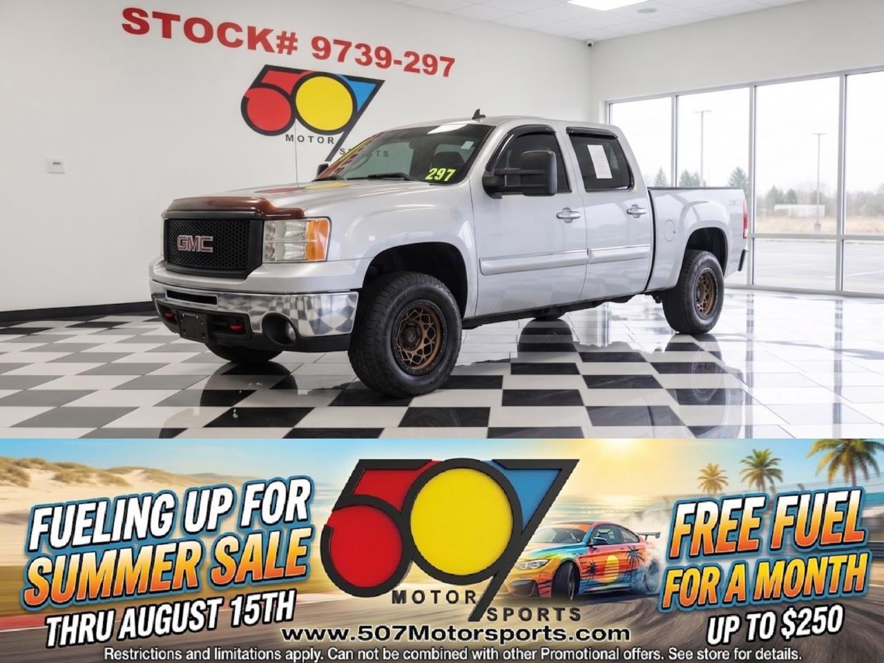 2013 GMC Sierra 1500 SLE Crew Cab 4WD