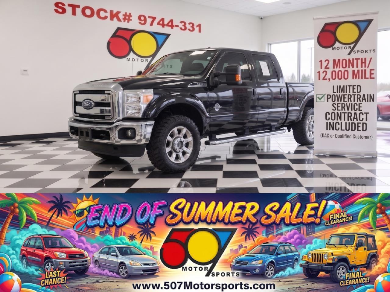 2012 Ford F-350 SD Lariat Crew Cab 4WD