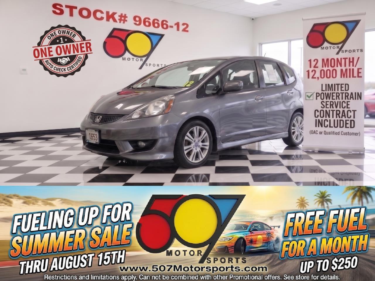 2013 Honda Fit Sport 5-Speed AT