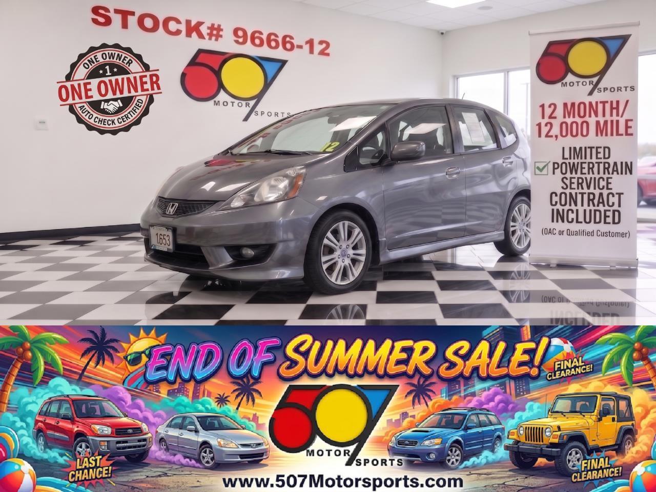 2013 Honda Fit Sport 5-Speed AT