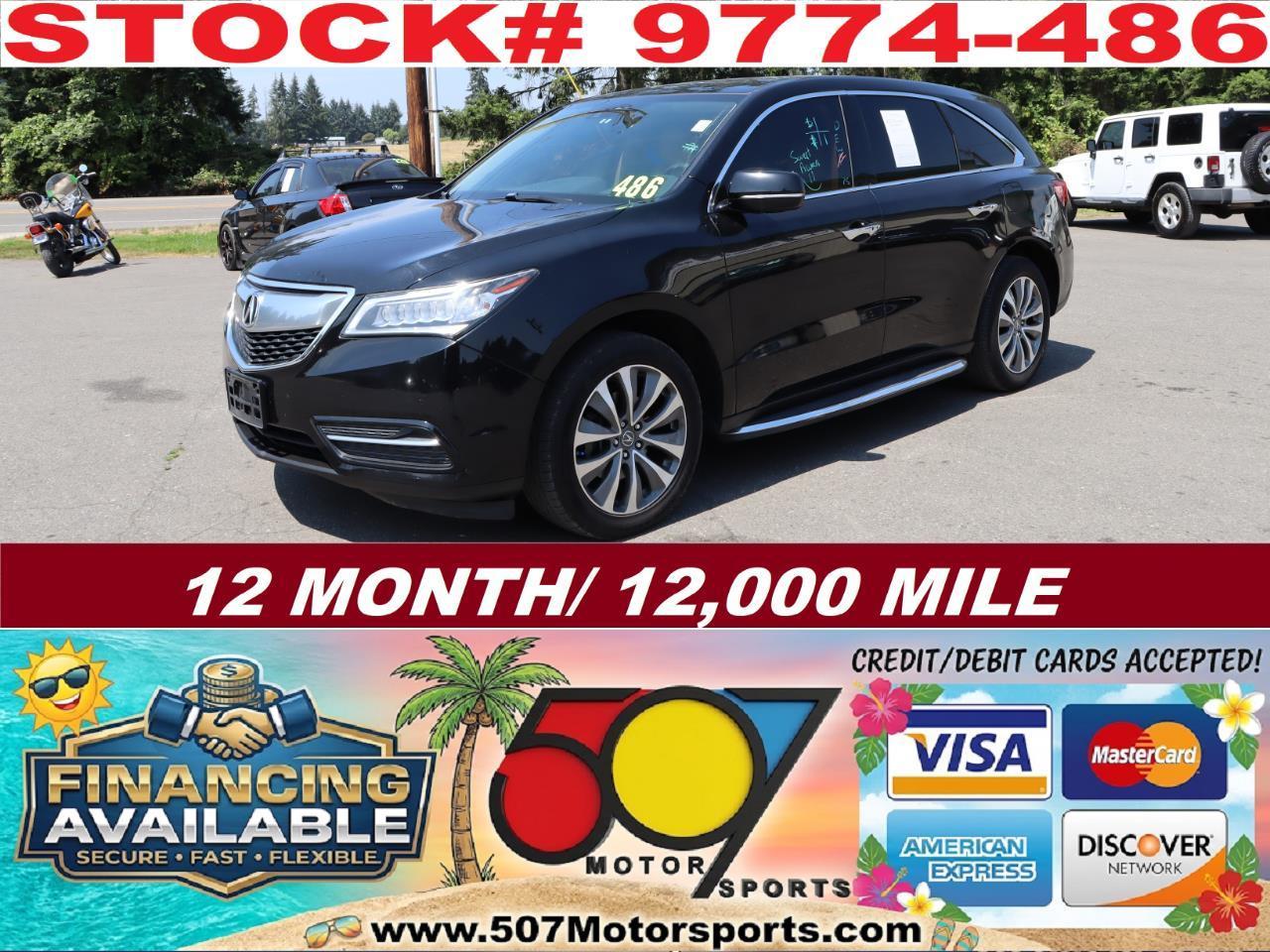 2015 Acura MDX Tech Package