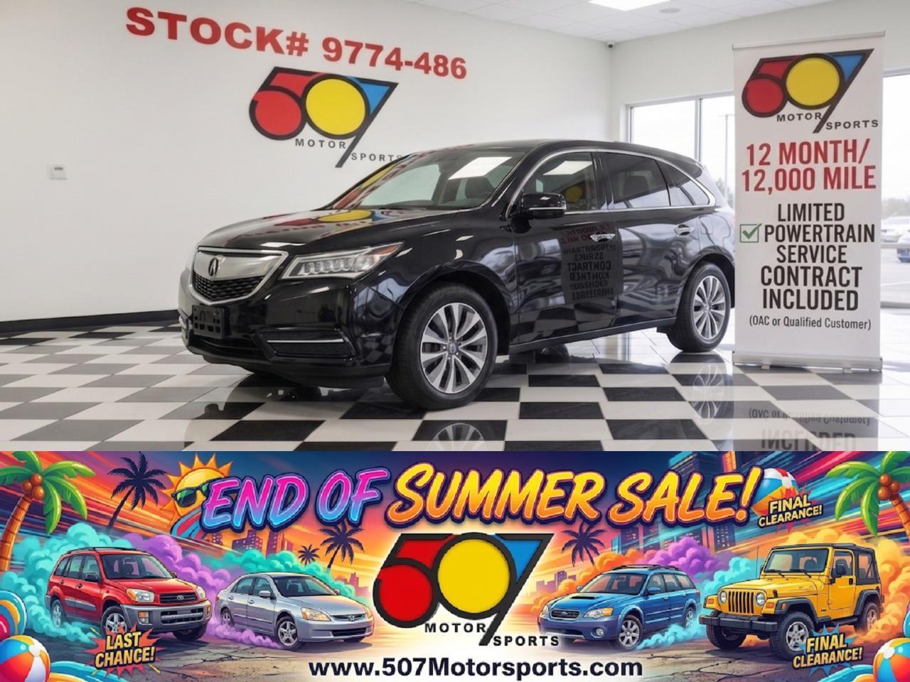 2015 Acura MDX Tech Package