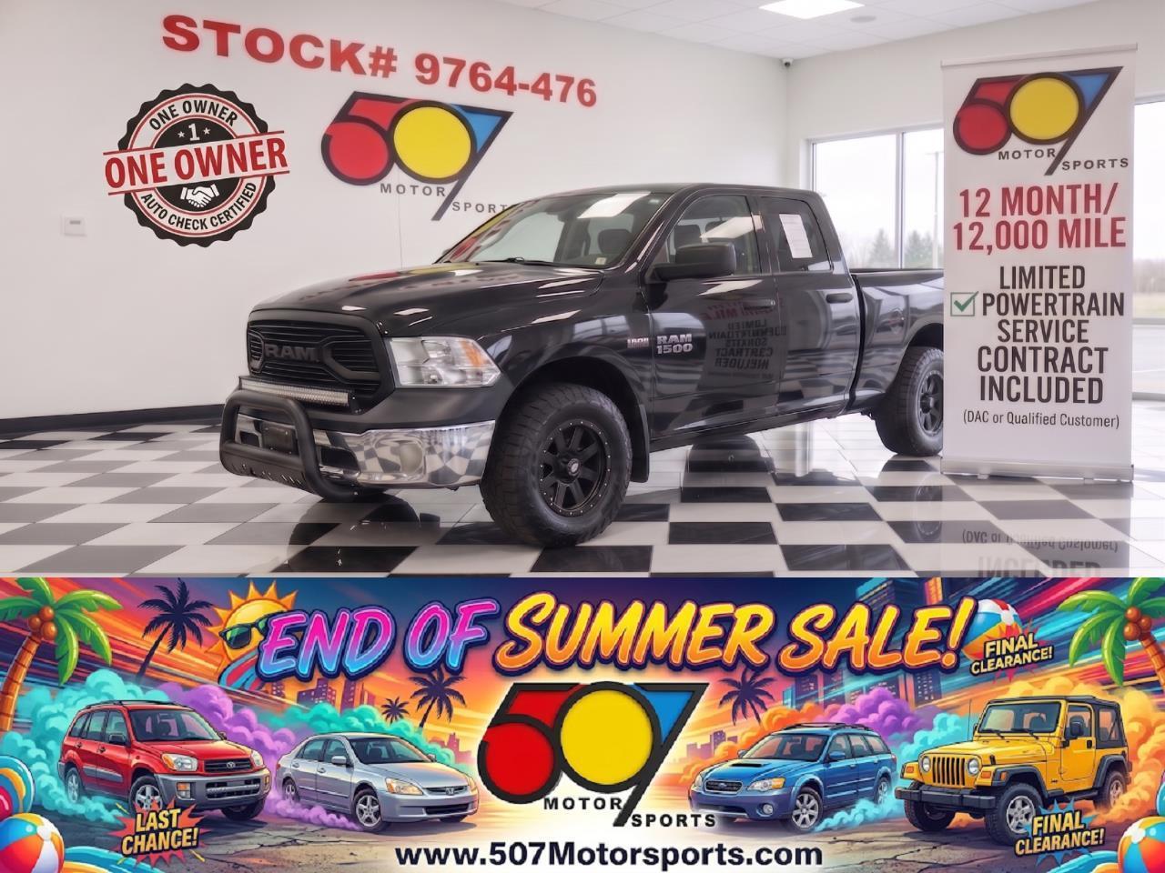 2014 RAM 1500 Tradesman Quad Cab 4WD