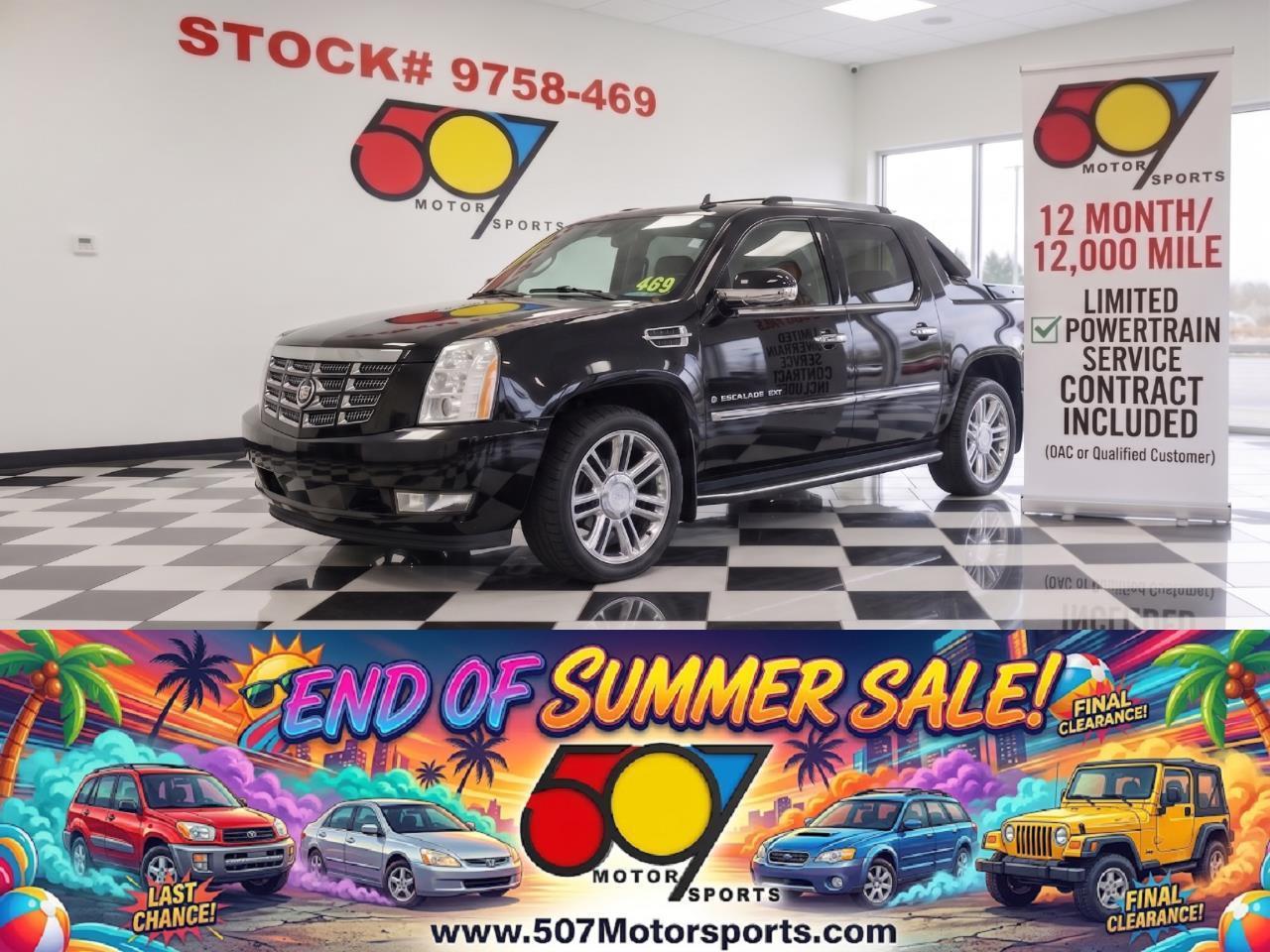 2008 Cadillac Escalade EXT Sport Utility Truck