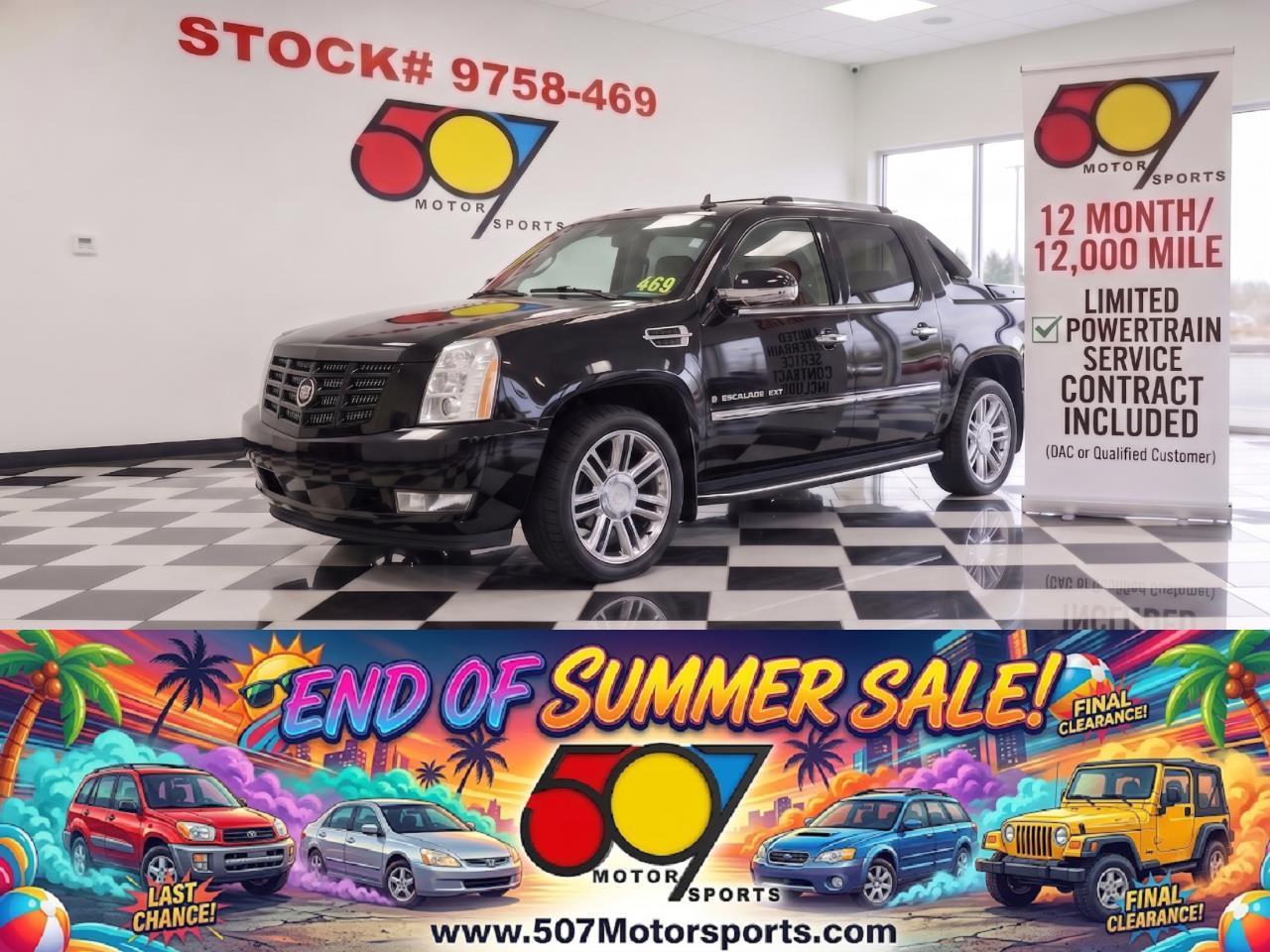 2008 Cadillac Escalade EXT Sport Utility Truck