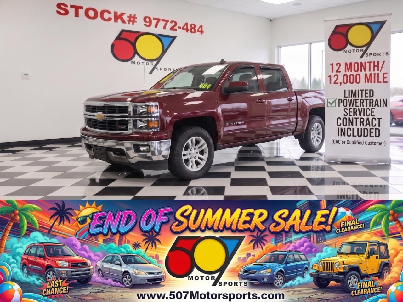 2014 Chevrolet Silverado 1500 2LT Crew Cab 4WD