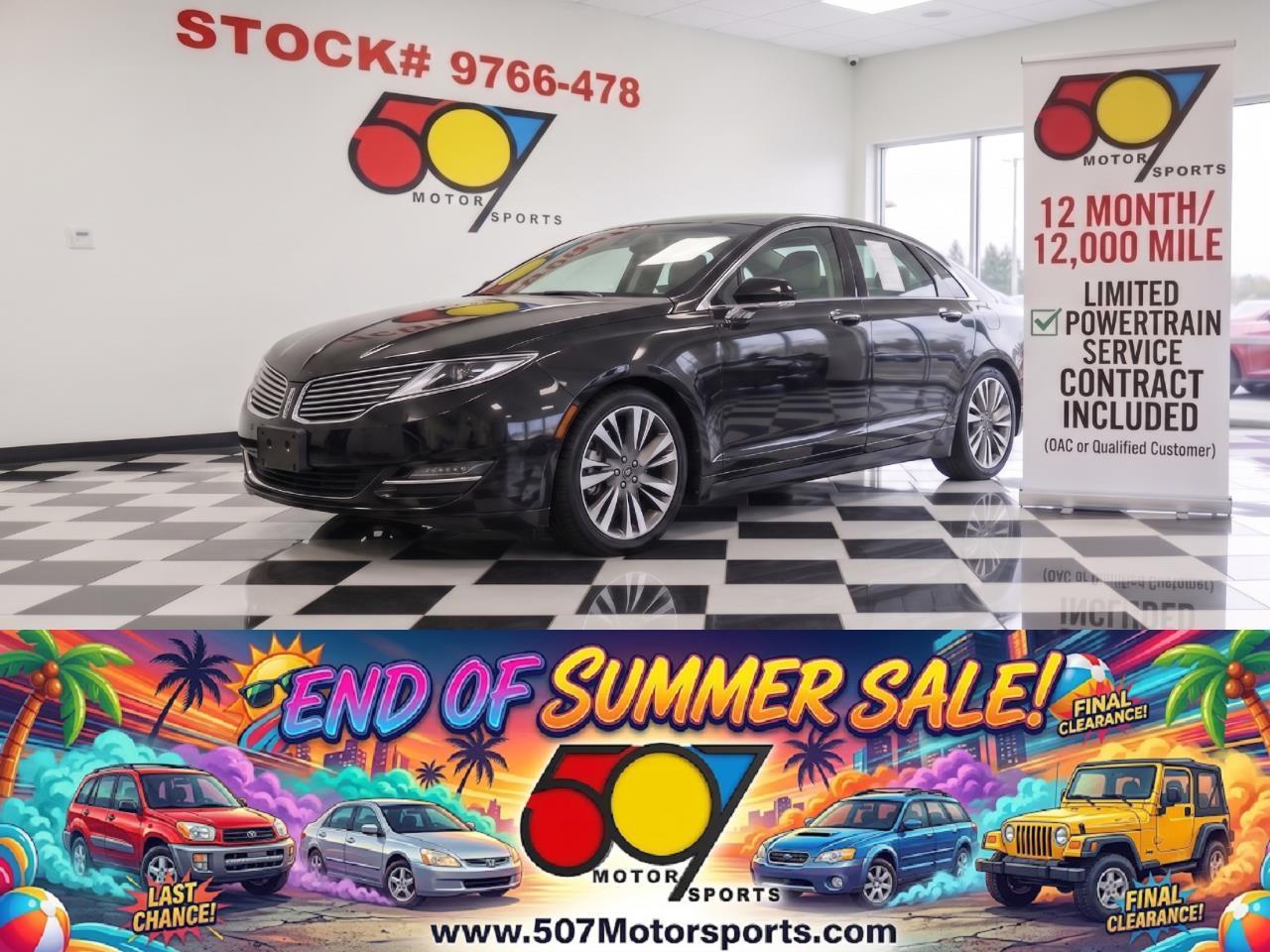 2013 Lincoln MKZ AWD