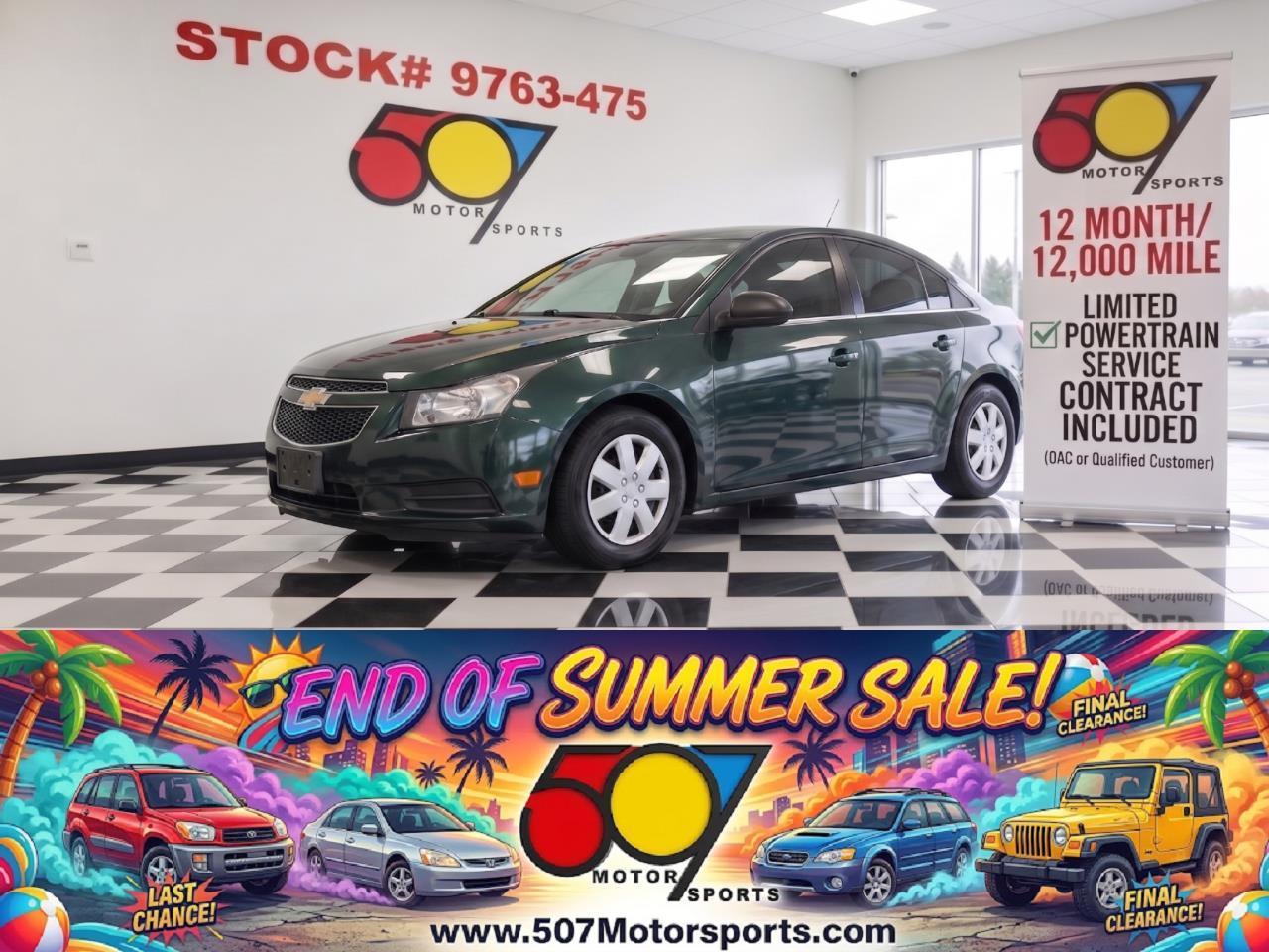 2014 Chevrolet Cruze LS Auto