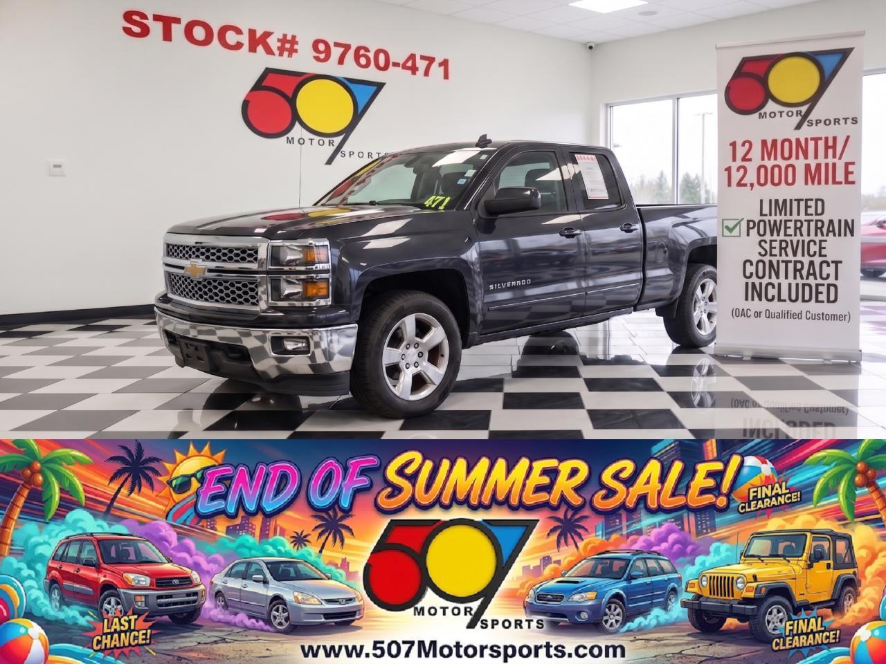 2014 Chevrolet Silverado 1500 2LT Double Cab 4WD