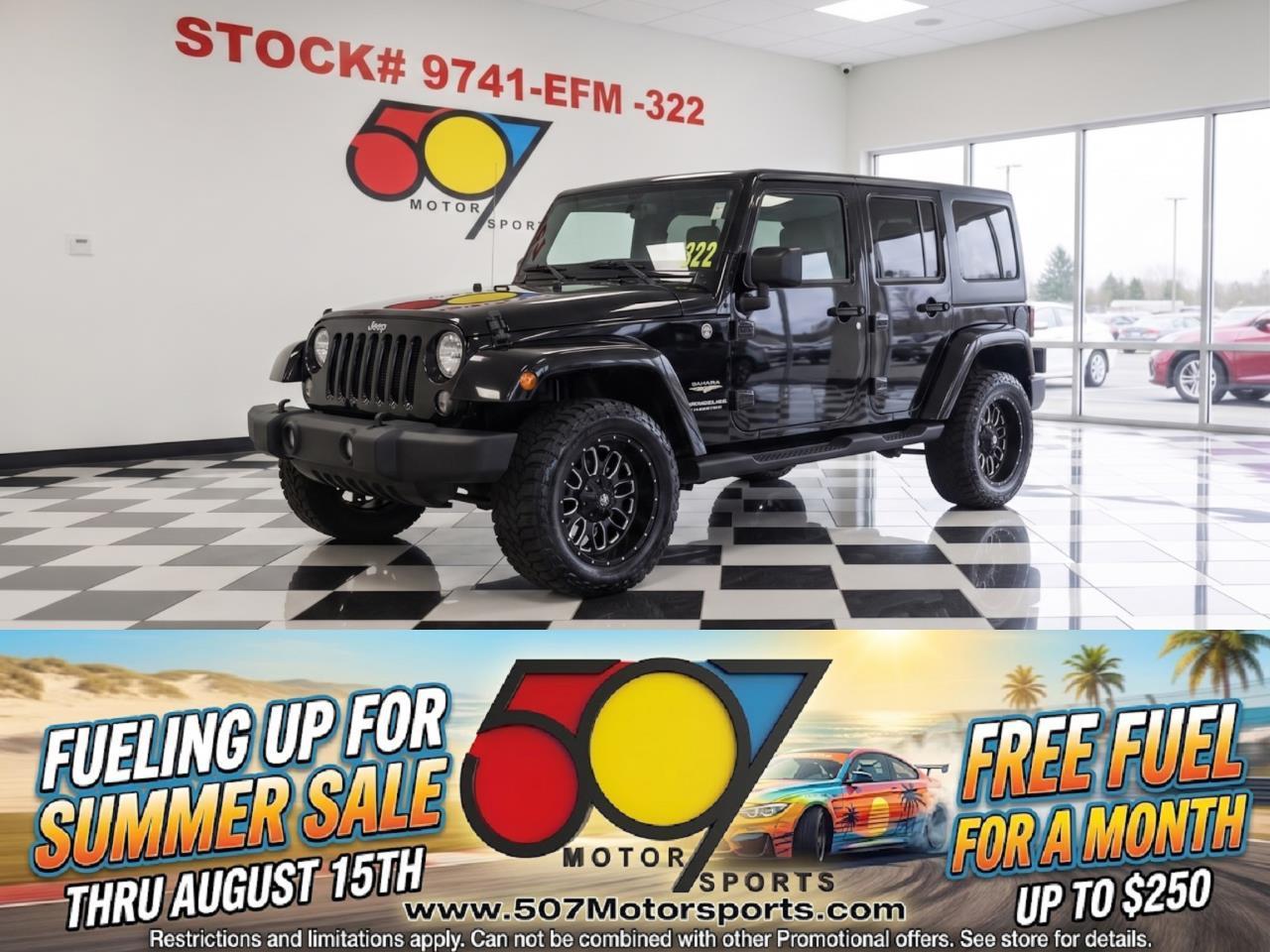2012 Jeep Wrangler Unlimited Sahara 4WD