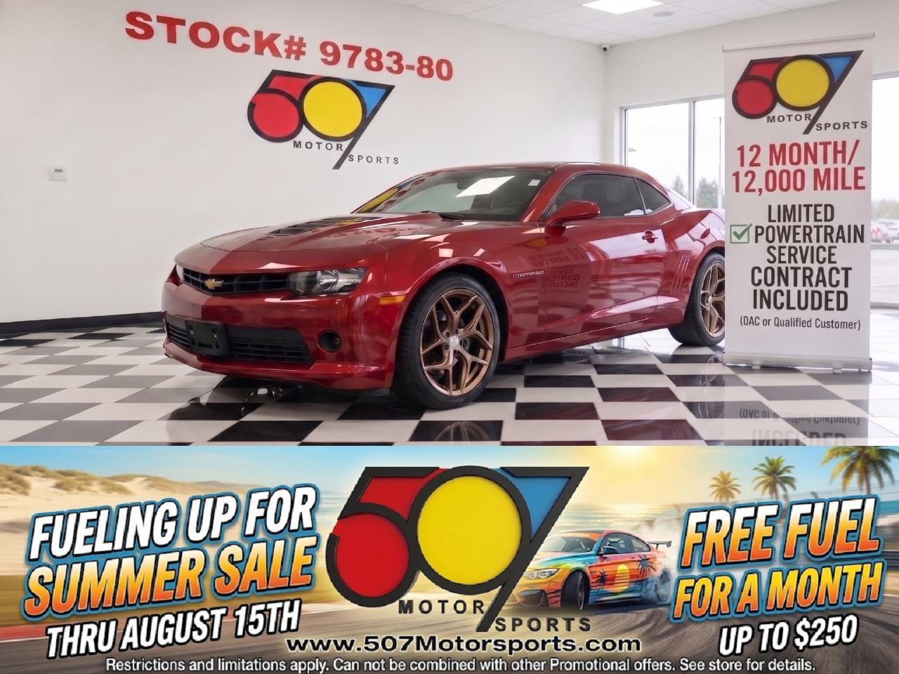 2015 Chevrolet Camaro 1LT Coupe