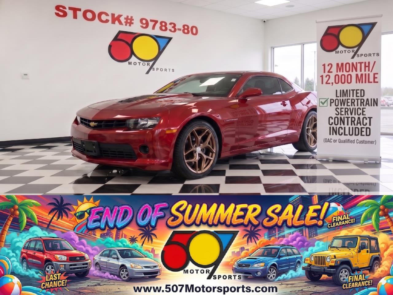 2015 Chevrolet Camaro 1LT Coupe