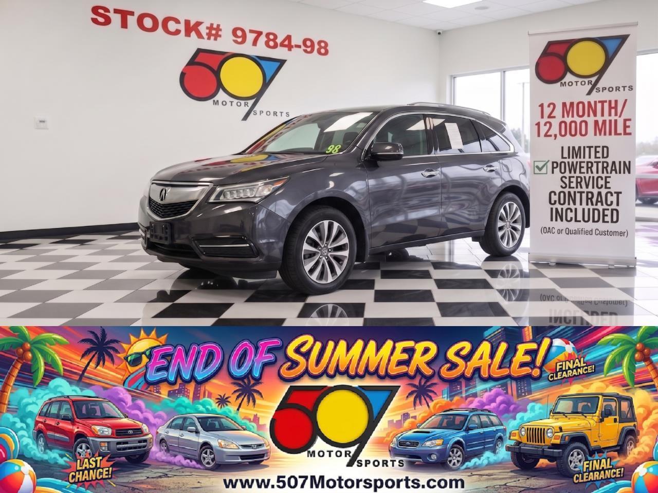 2014 Acura MDX SH-AWD 6-Spd AT w/Tech Package