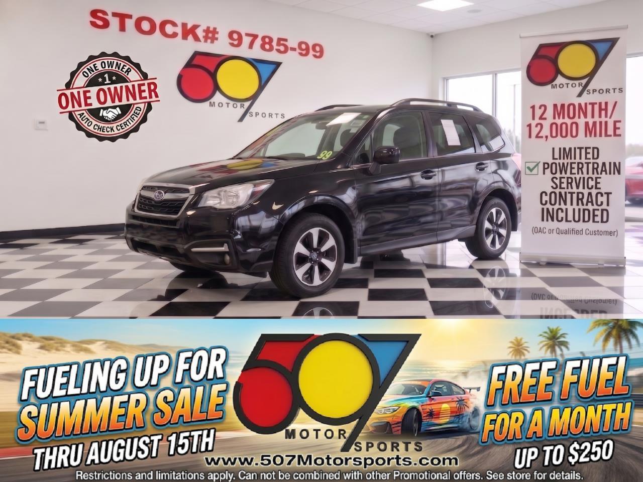 2018 Subaru Forester 2.5i Premium CVT