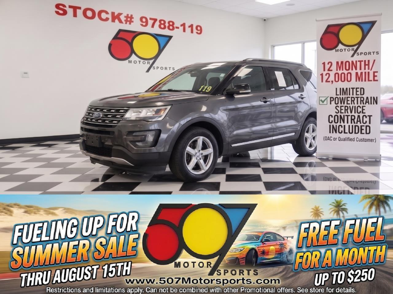 2016 Ford Explorer XLT 4WD