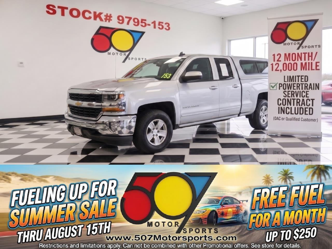 2016 Chevrolet Silverado 1500 LT Double Cab 4WD