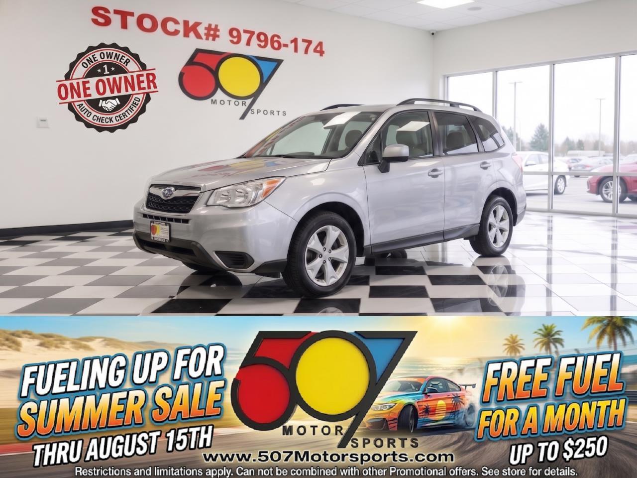 2016 Subaru Forester 2.5i Premium PZEV 6M