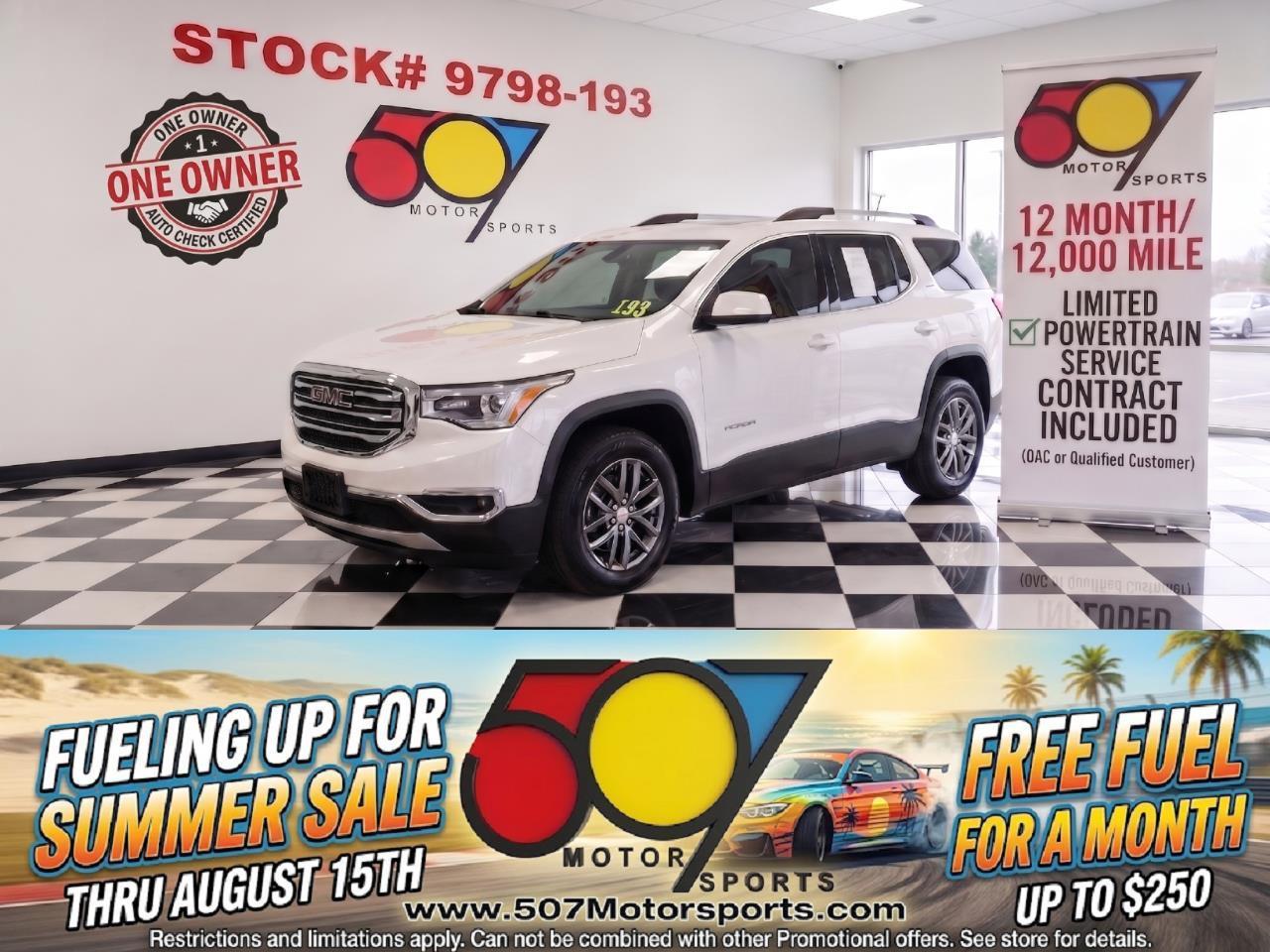 2017 GMC Acadia SLT-1 AWD