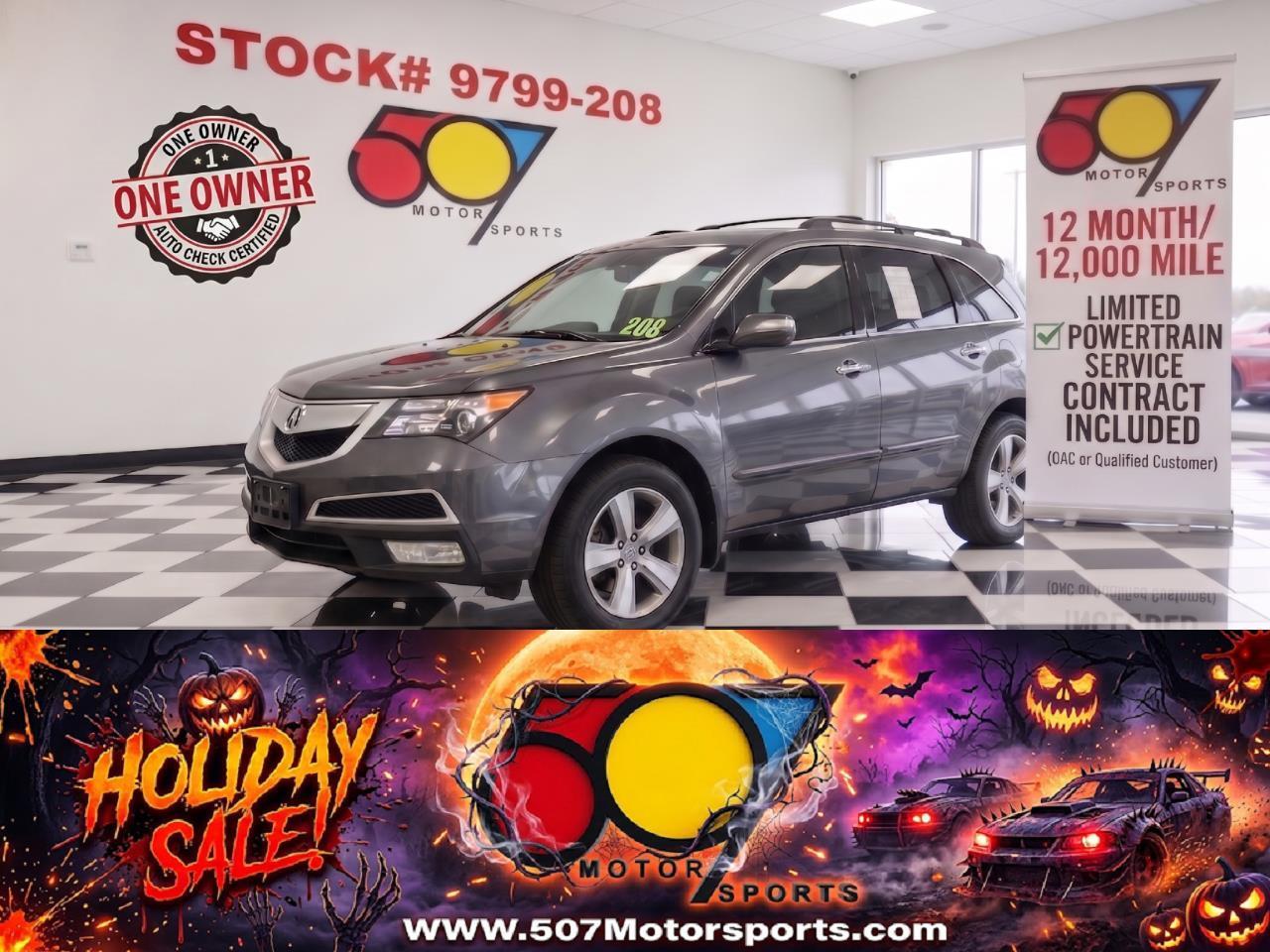 2011 Acura MDX 6-Spd AT w/Tech Package