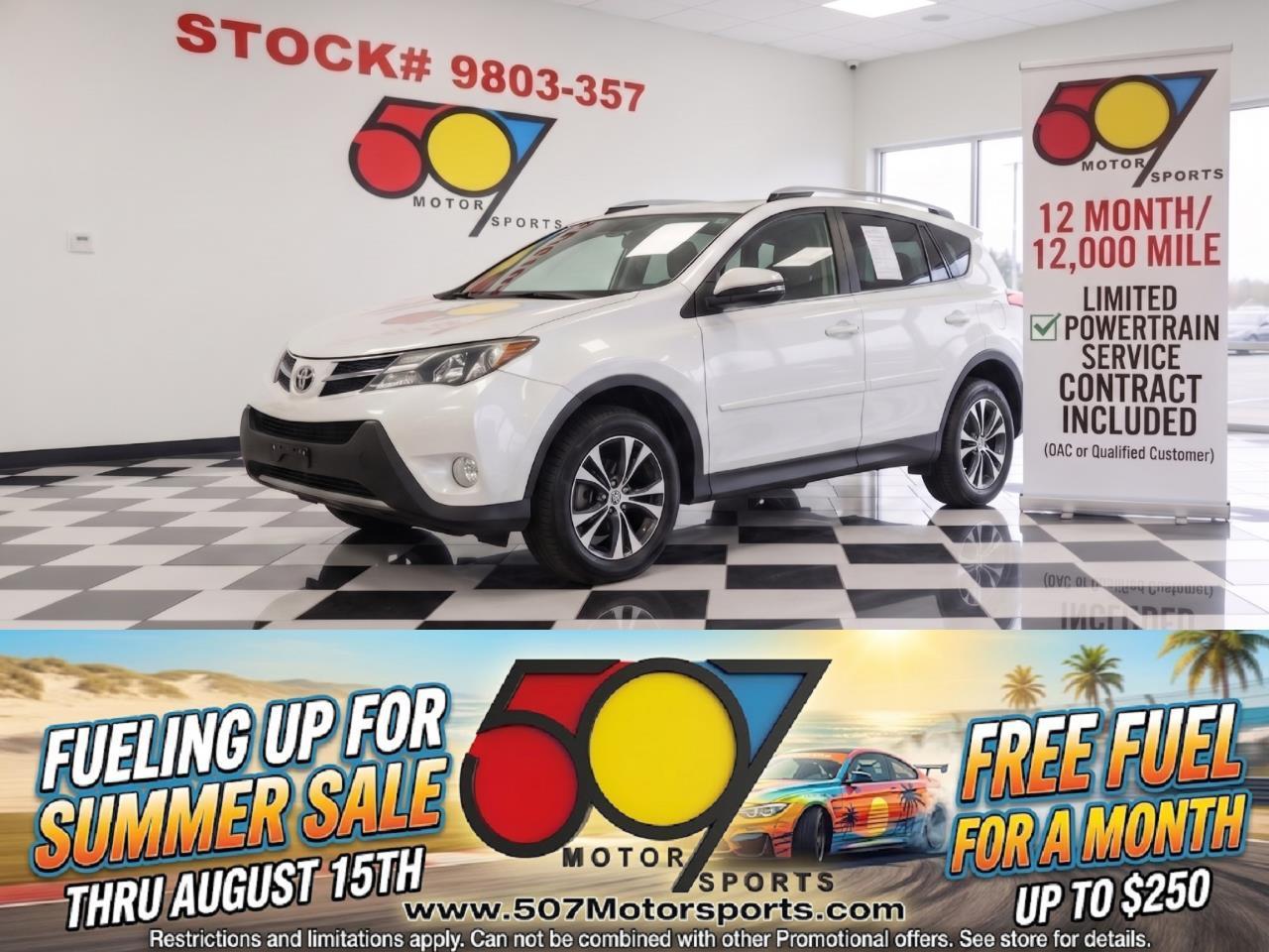 2015 Toyota RAV4 Limited AWD