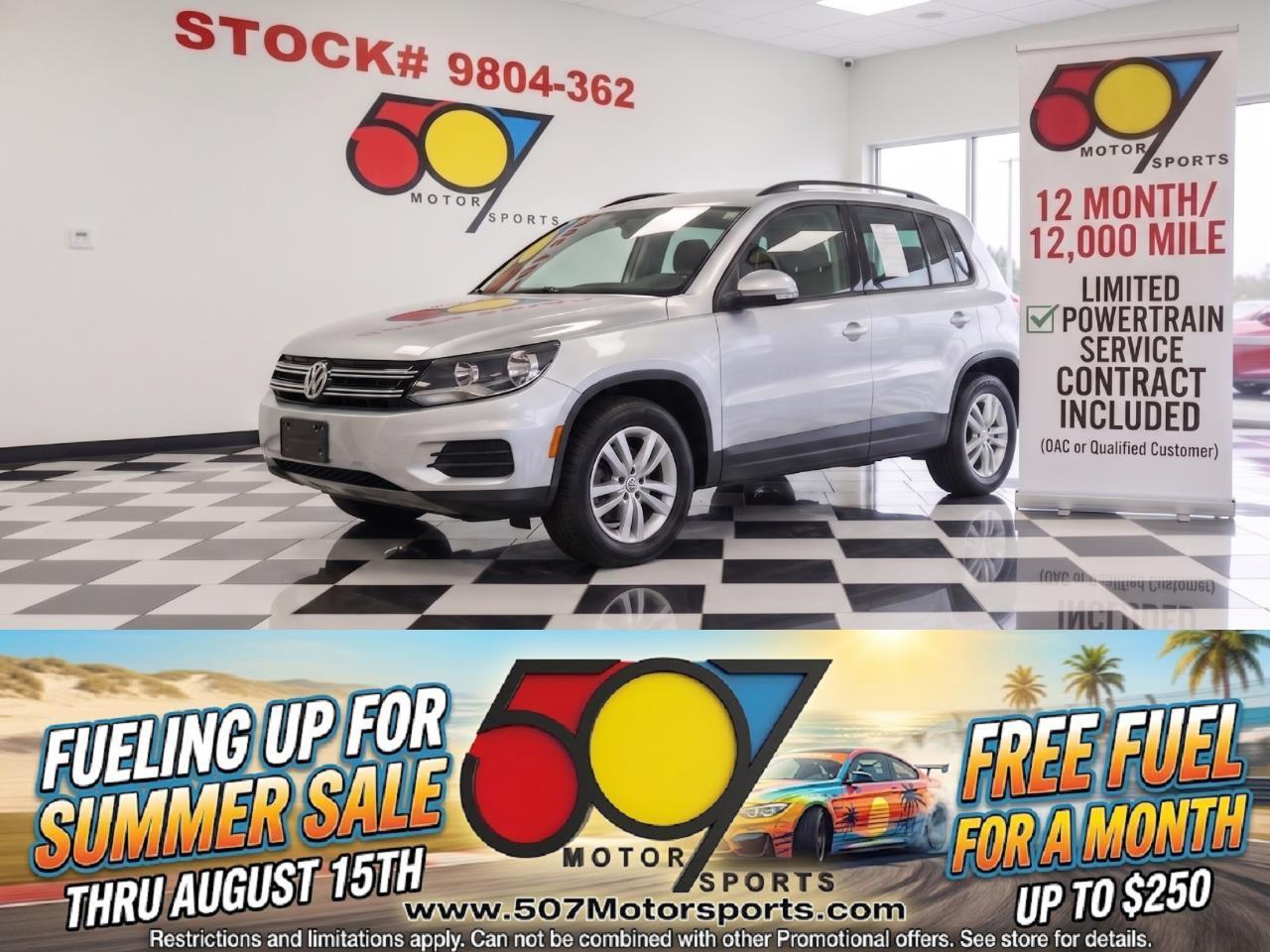 2017 Volkswagen Tiguan S 4Motion