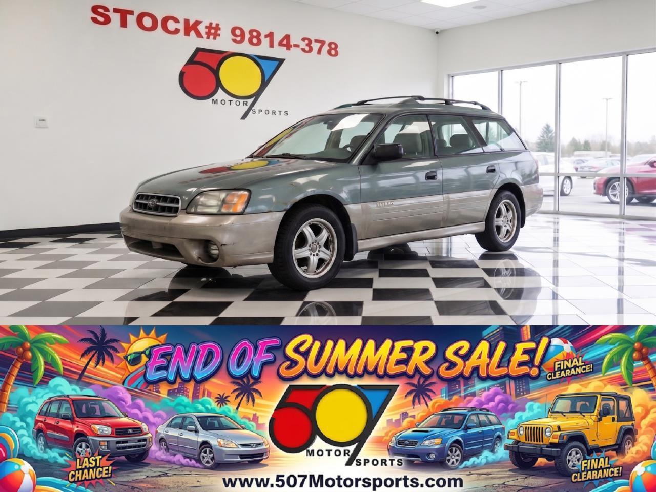 2004 Subaru Outback Wagon w/All-weather Package
