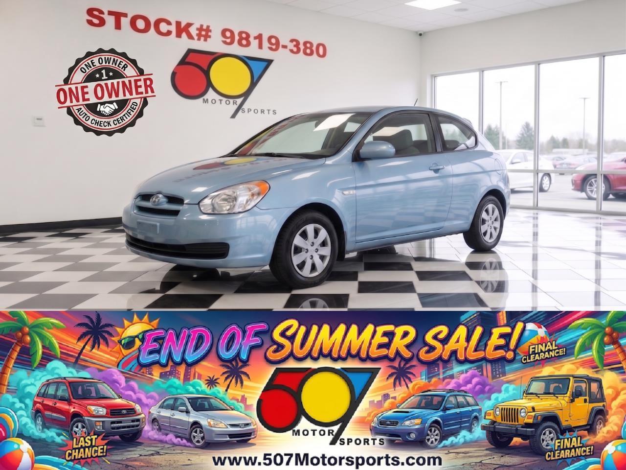 2010 Hyundai Accent GS 3-Door