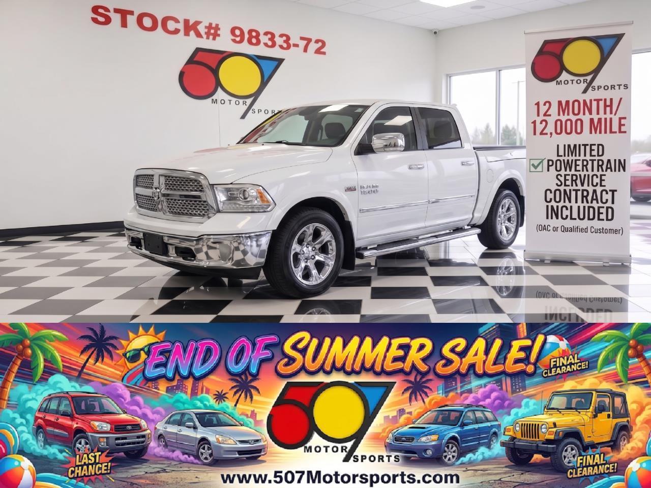 2015 RAM 1500 Laramie Crew Cab 4WD