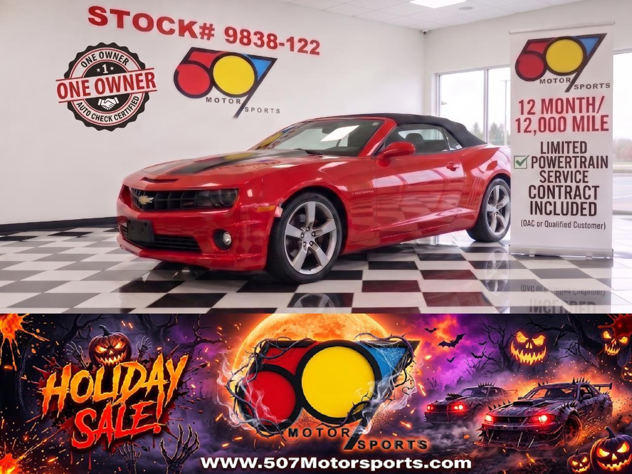 2012 Chevrolet Camaro RS Convertible