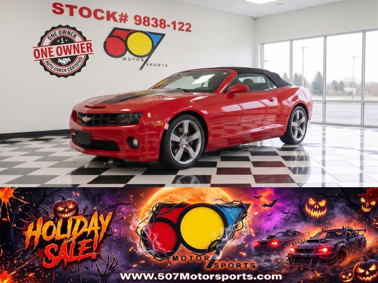 2012 Chevrolet Camaro RS Convertible