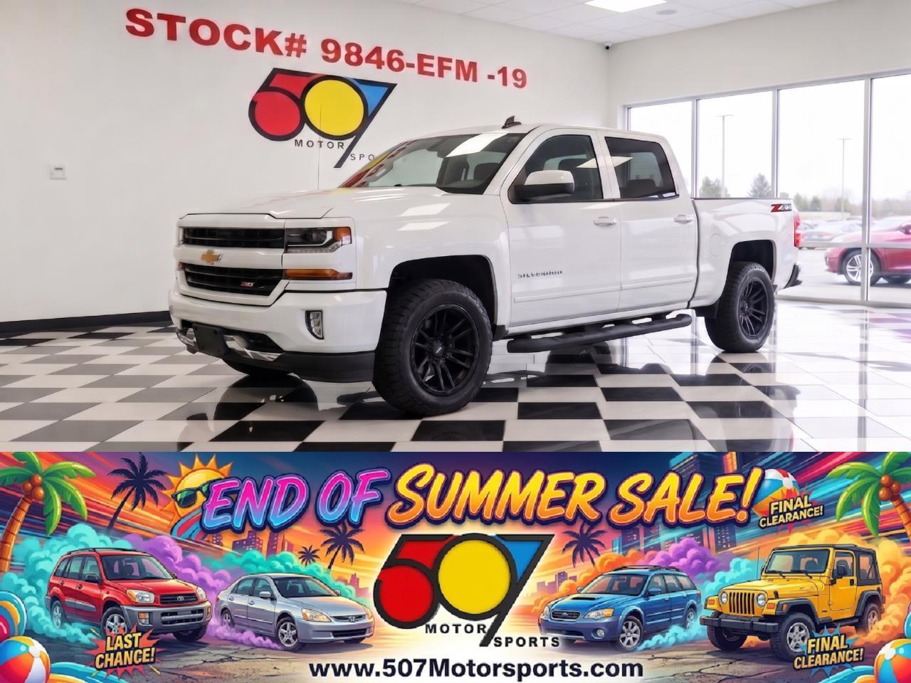 2017 Chevrolet Silverado 1500 LT Crew Cab 4WD