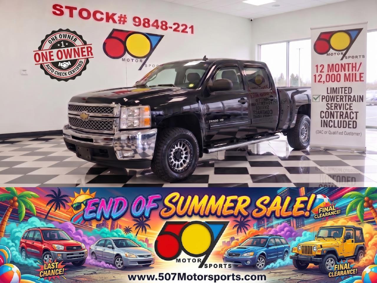 2011 Chevrolet Silverado 3500HD LTZ Crew Cab  4WD