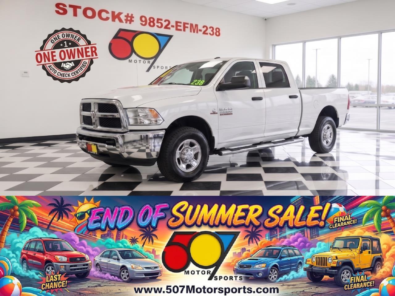 2013 RAM 2500 Blanco Camioneta Todo terreno Automática