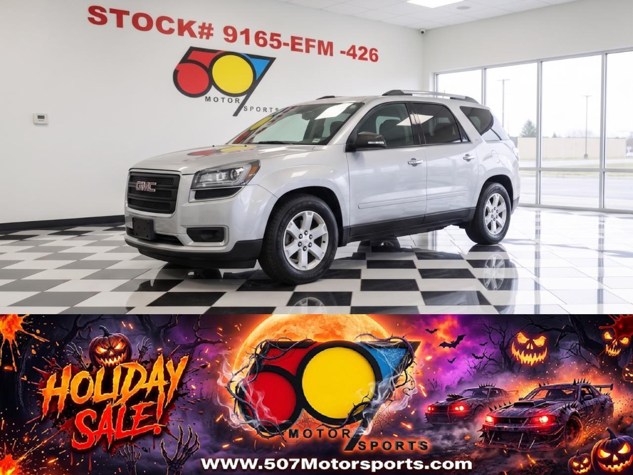 Silver 2016 GMC Acadia SUV / Crossover All-Wheel Drive Automatic