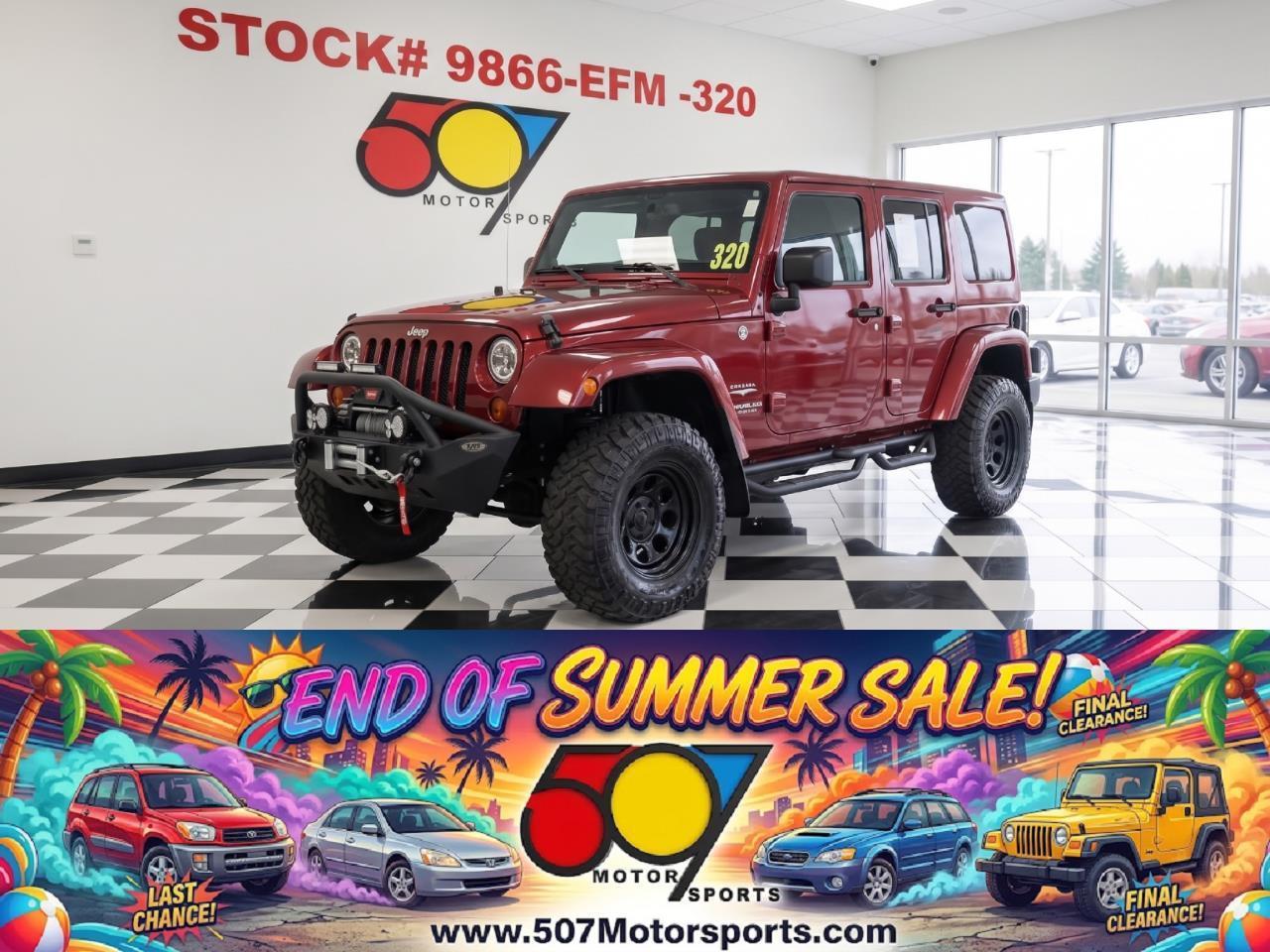 2012 Jeep Wrangler Unlimited Sahara 4WD