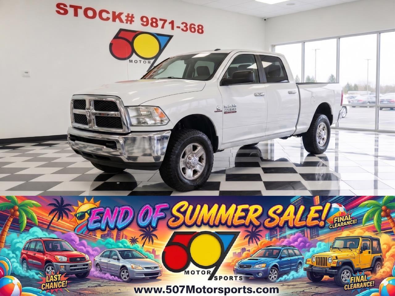 2014 RAM 2500 SLT Crew Cab SWB 4WD