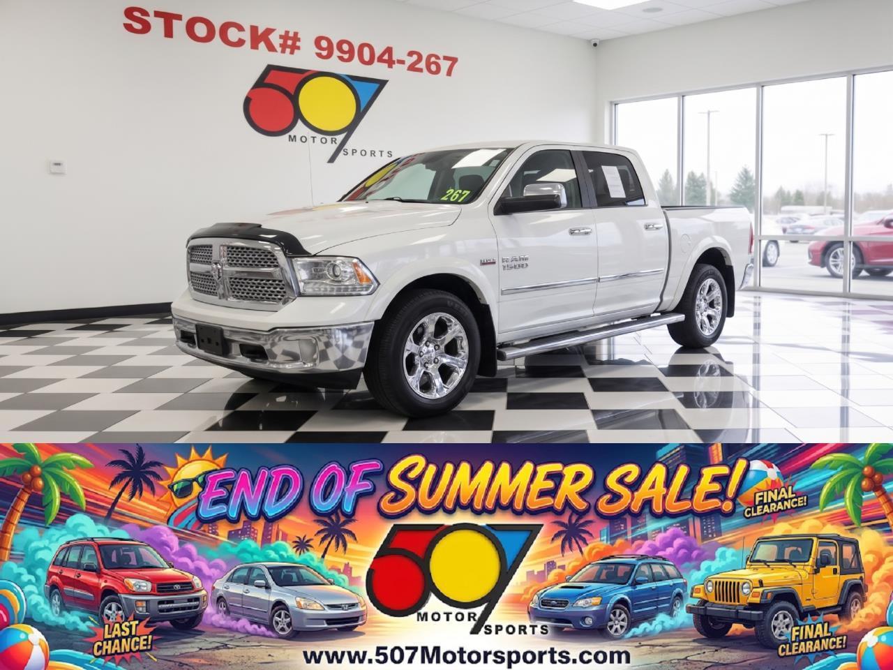 2017 RAM 1500 Laramie Crew Cab 4WD