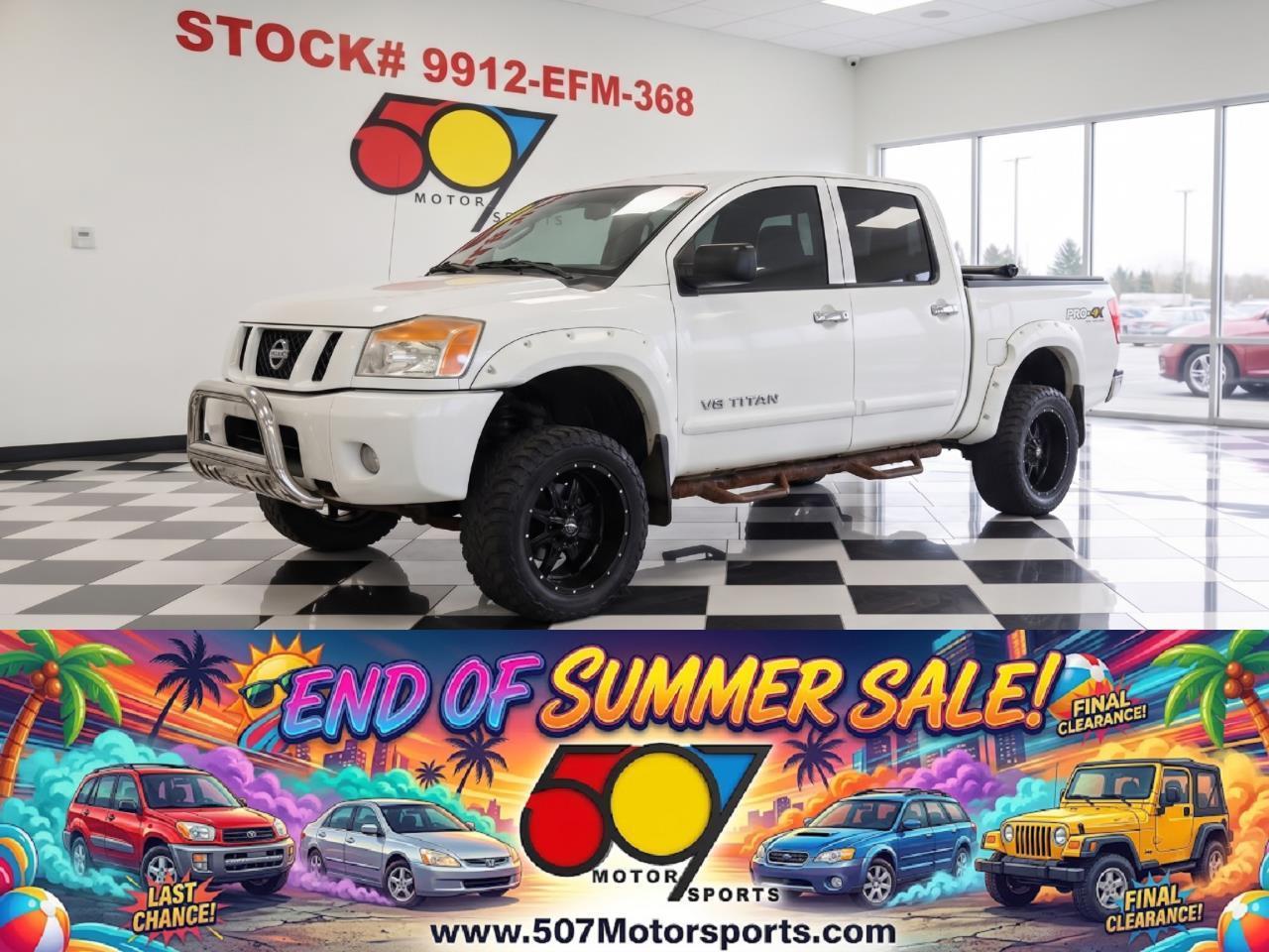 2011 Nissan Titan Pro-4X Crew Cab 4WD