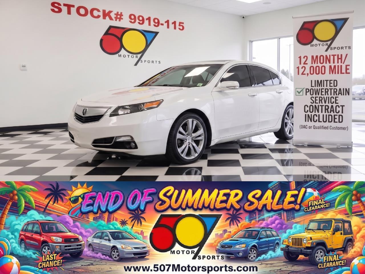 2014 Acura TL 6-Speed AT