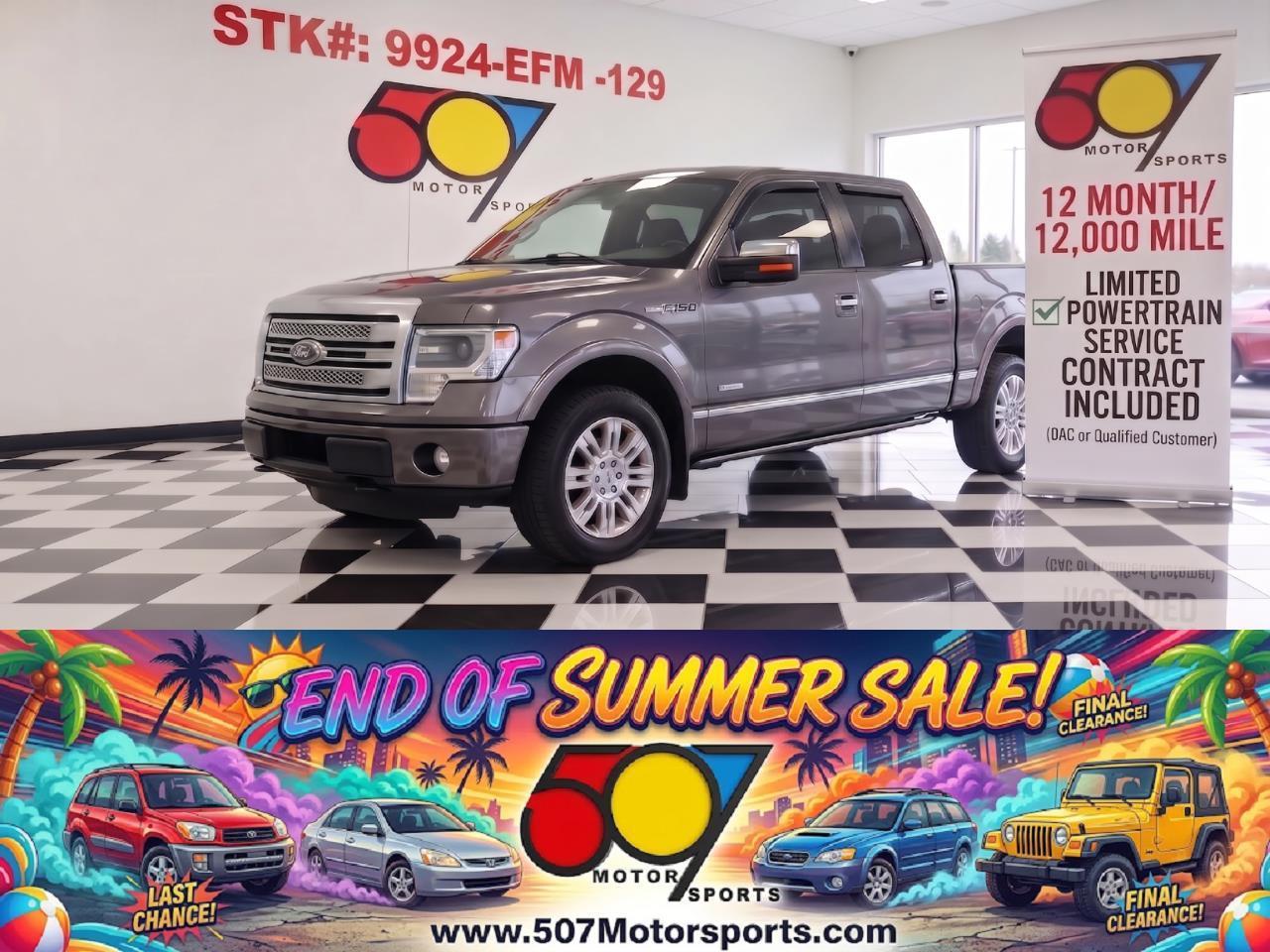 2014 Ford F-150 Platinum SuperCrew 4WD