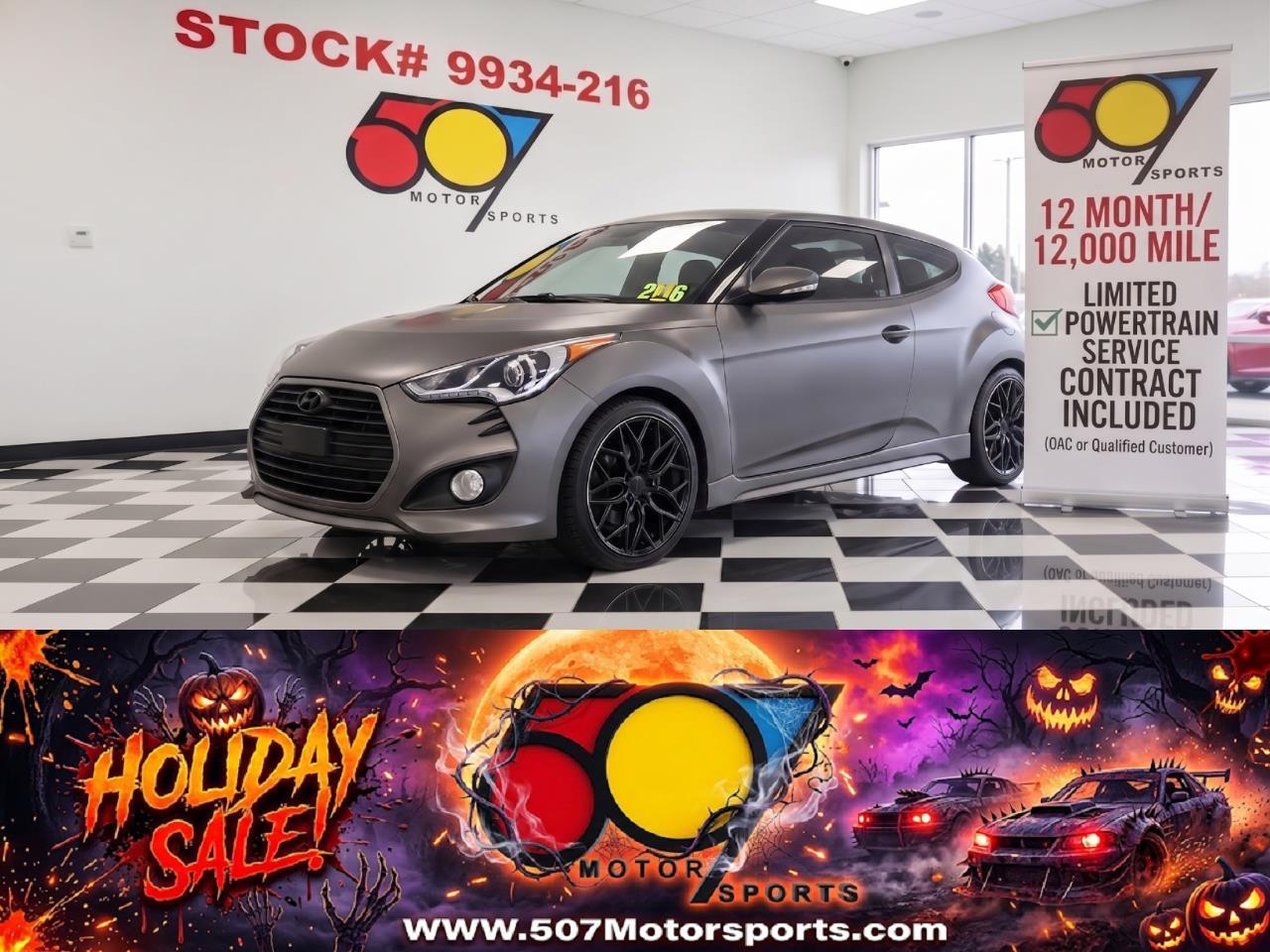 2016 Hyundai Veloster Turbo 6MT
