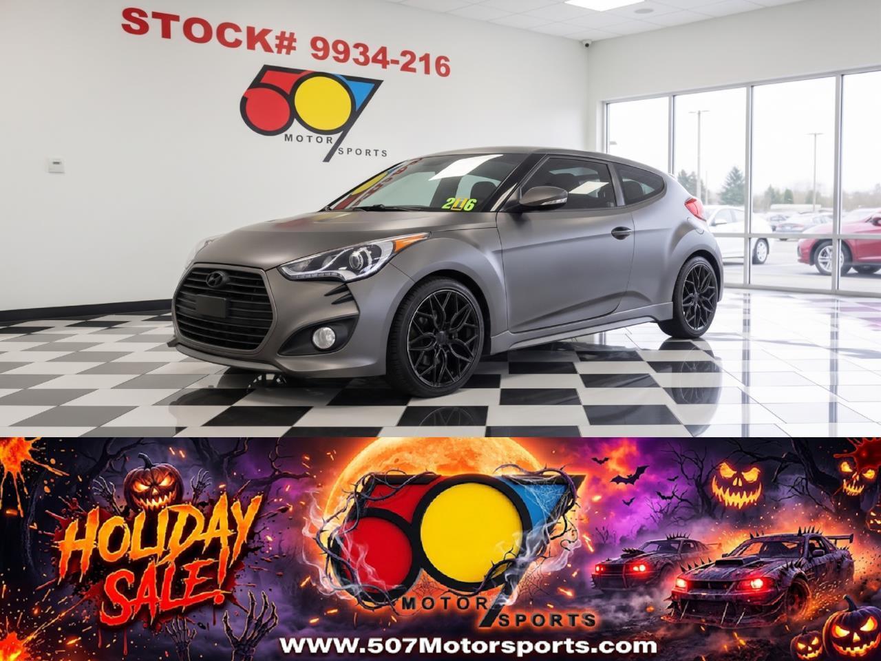 2016 Hyundai Veloster Turbo 6MT