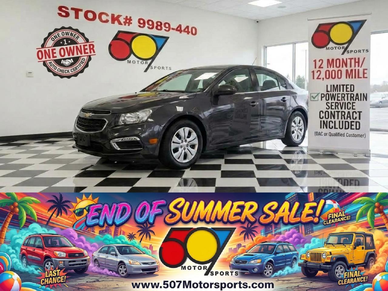 2016 Chevrolet Cruze Limited LT