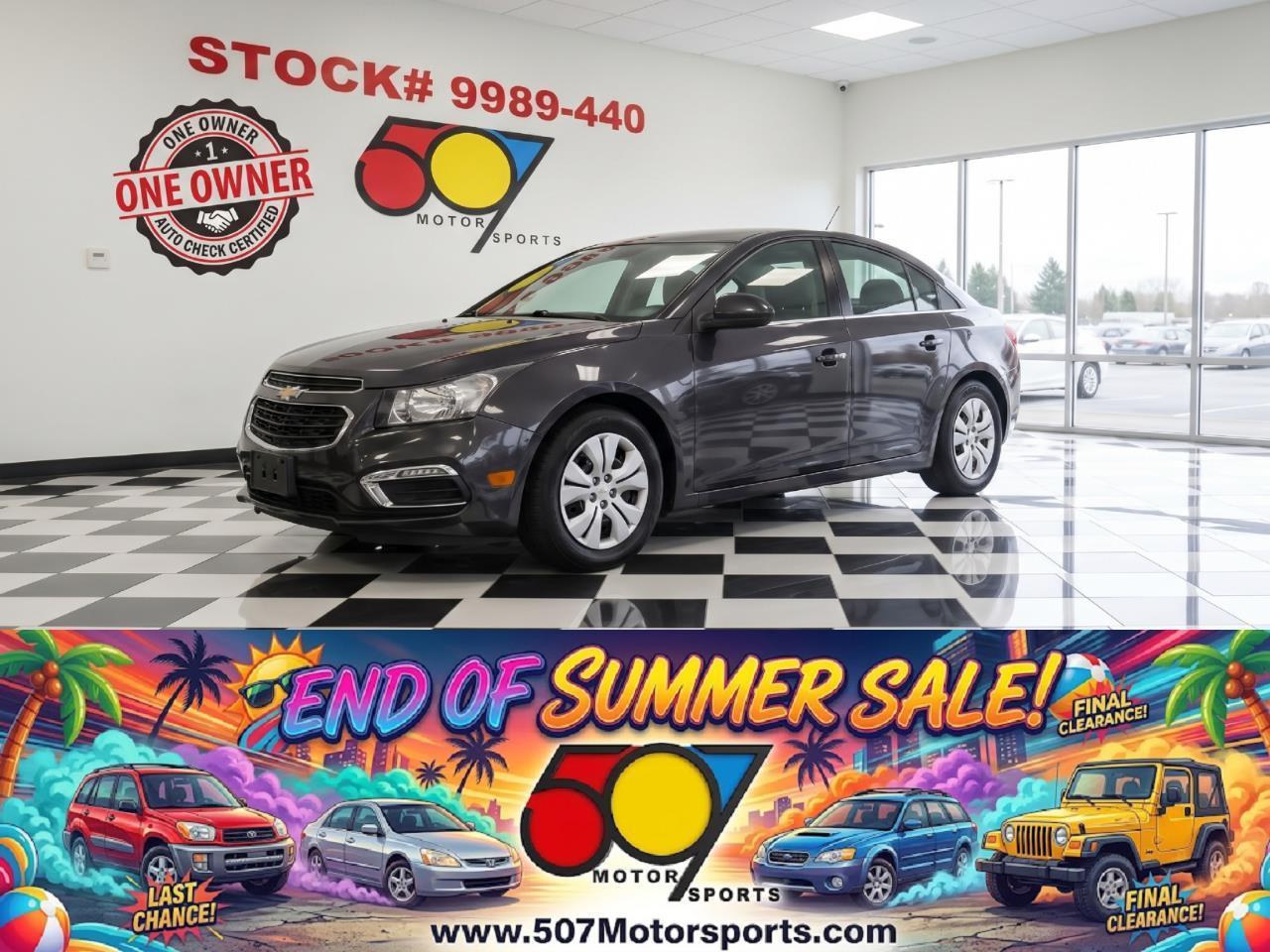 2016 Chevrolet Cruze Limited