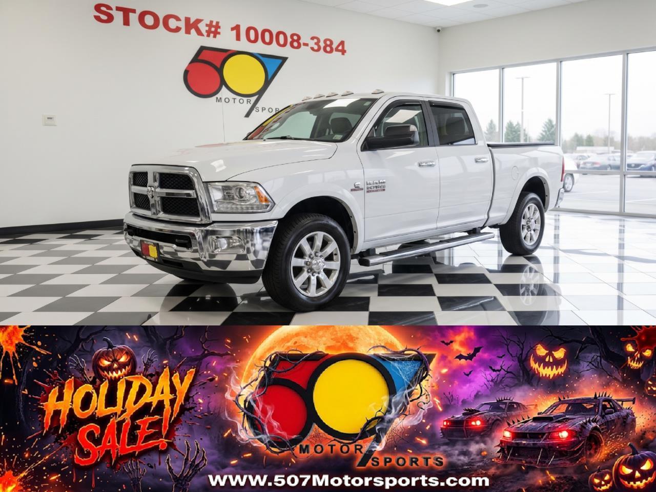 2017 RAM 3500 Laramie Longhorn Crew Cab SWB 4WD