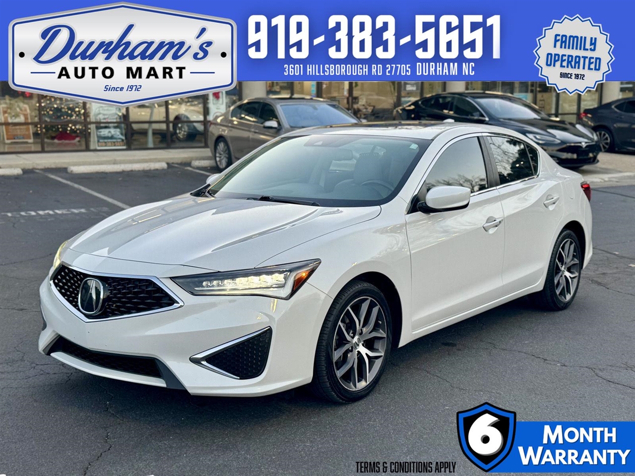 2019 Acura ILX w/Premium Pkg