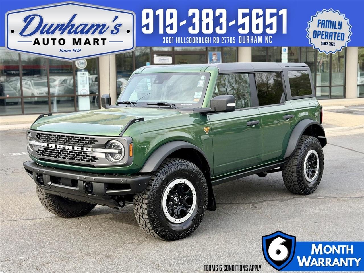 2022 Ford Bronco Badlands