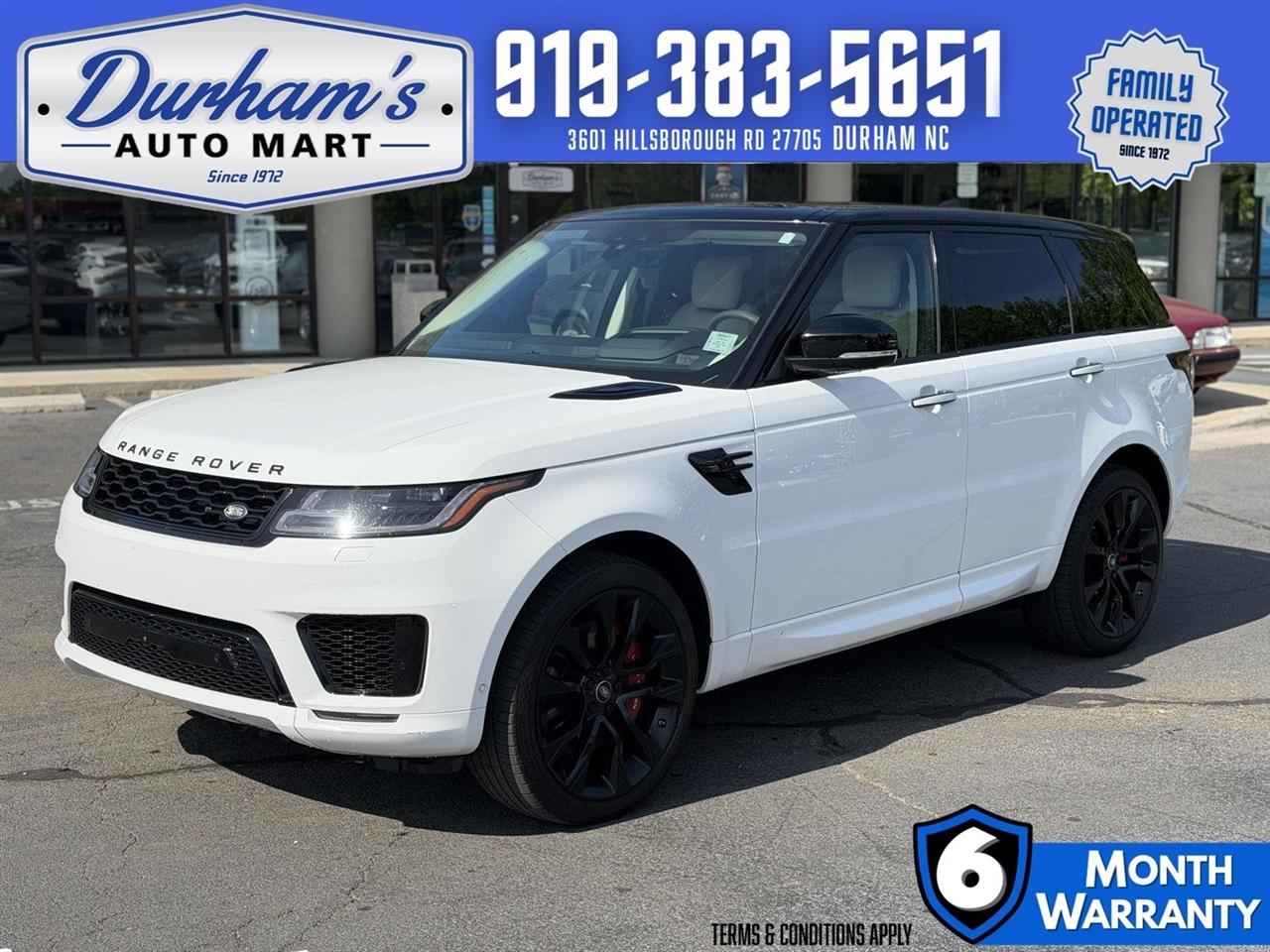 2021 Land Rover Range Rover Sport HST