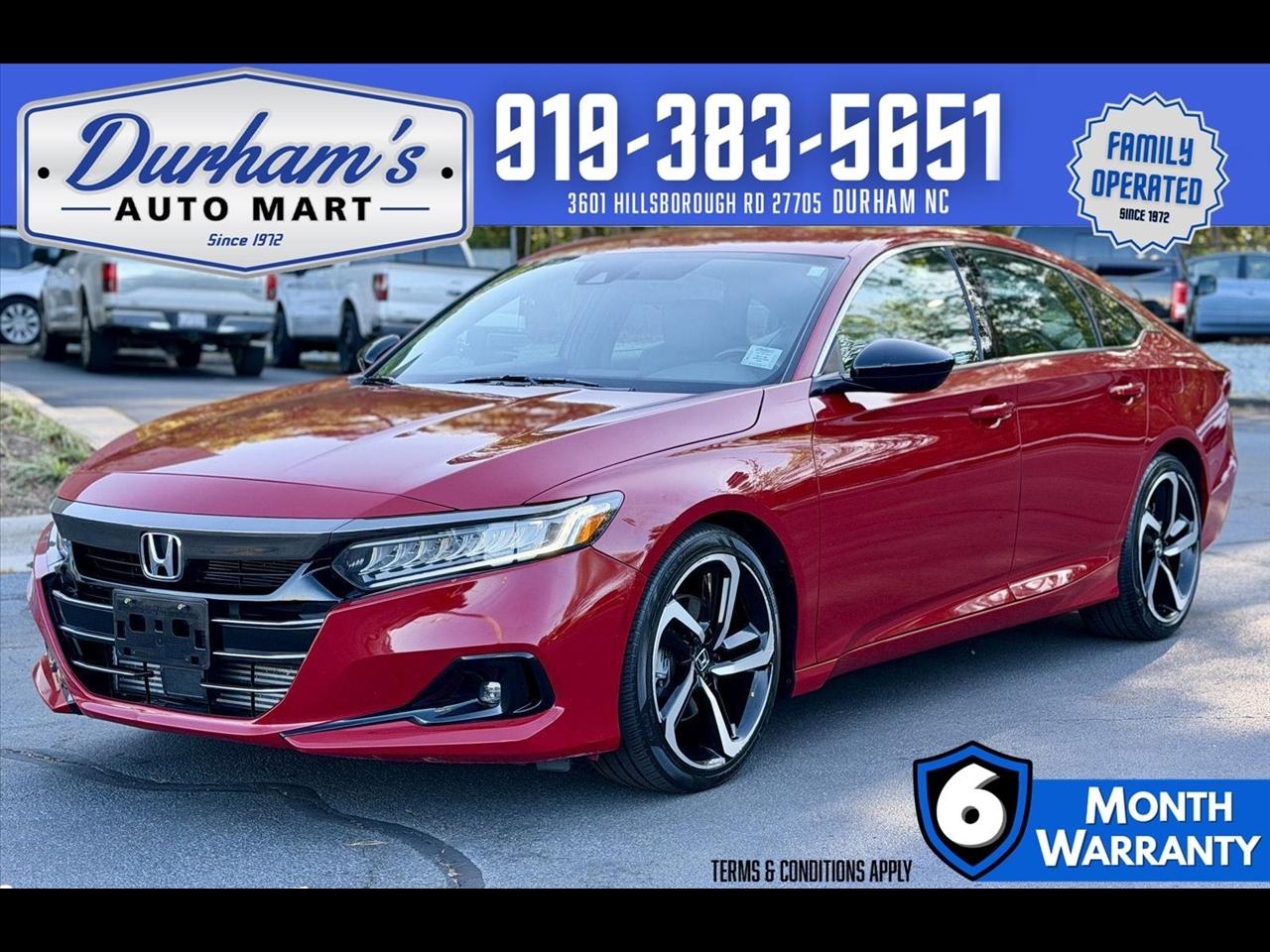 2022 Honda Accord Sport