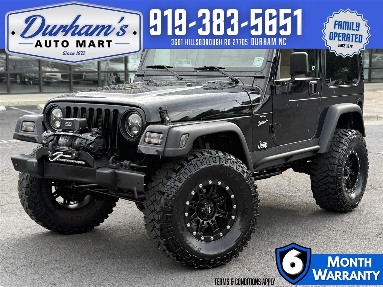 2000 Jeep Wrangler Sport
